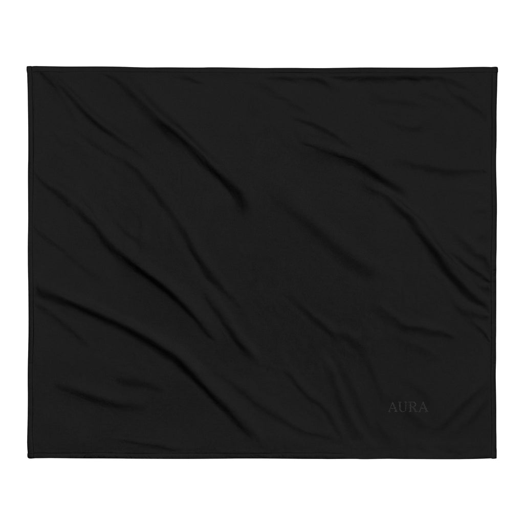 Embroidered Sherpa Throw — AURA by 11:11 Energy