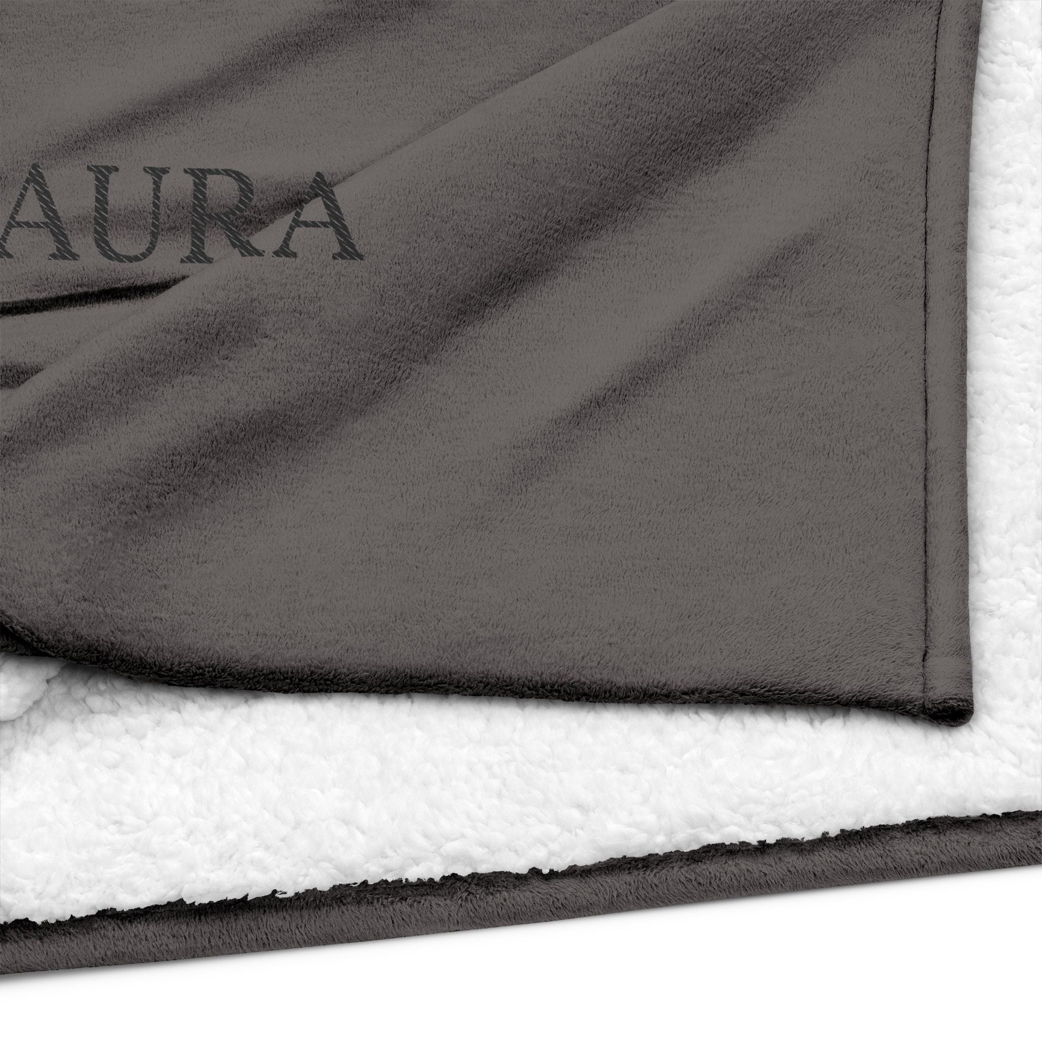 Embroidered Sherpa Throw — AURA by 11:11 Energy