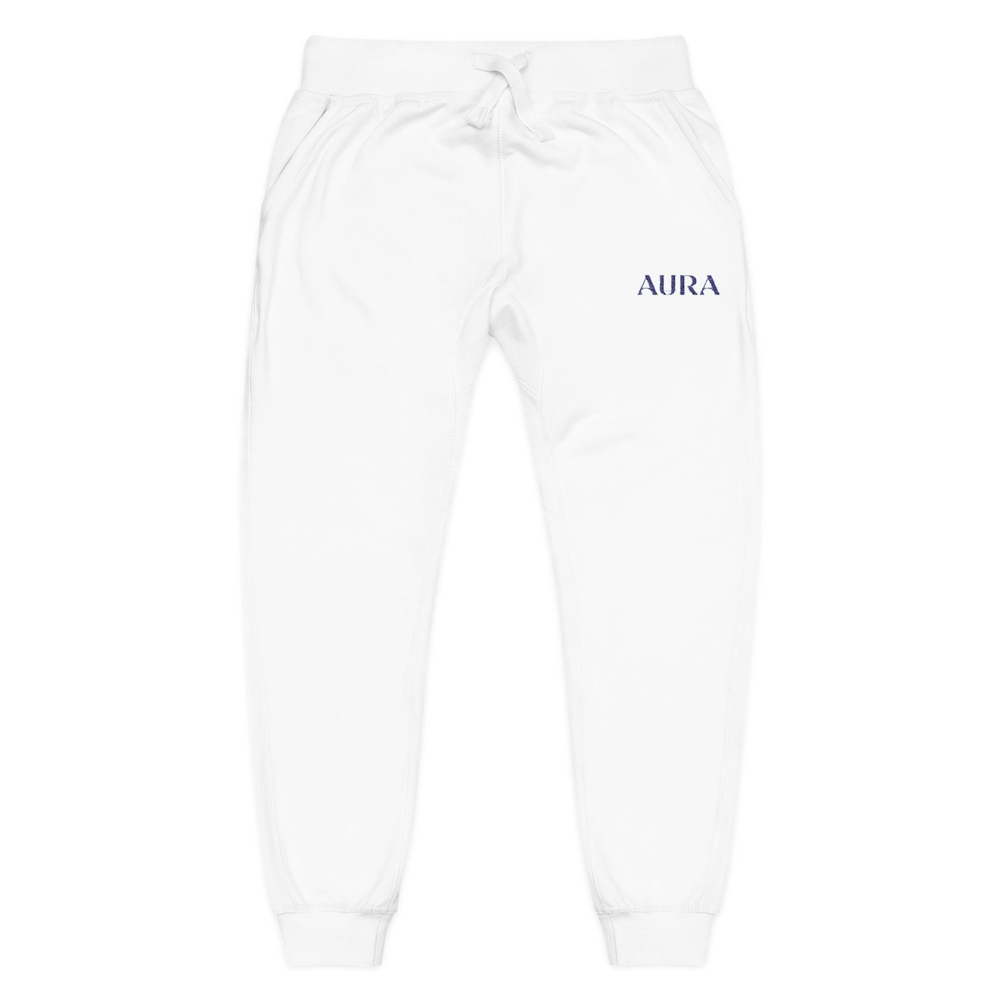 Embroidered Fleece Joggers — AURA by 11:11 Energy