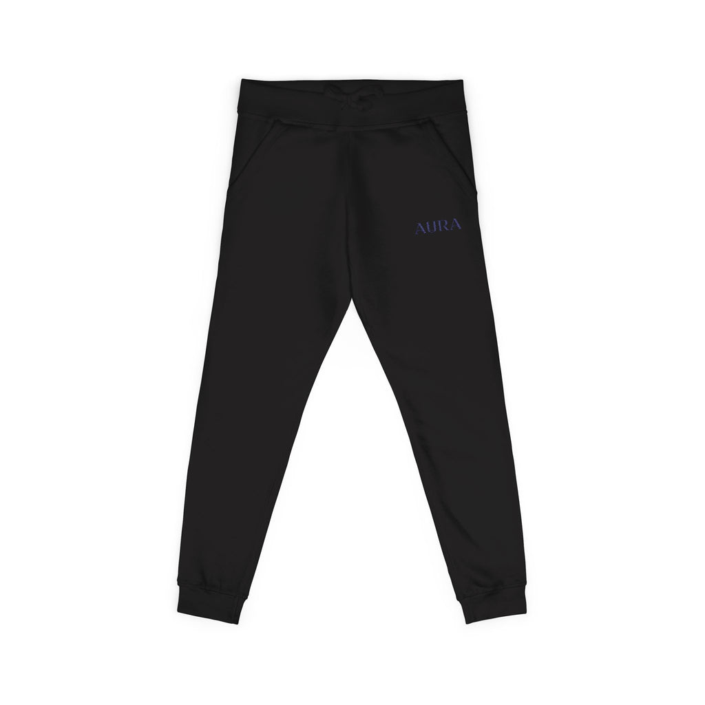 Embroidered Fleece Joggers — AURA by 11:11 Energy