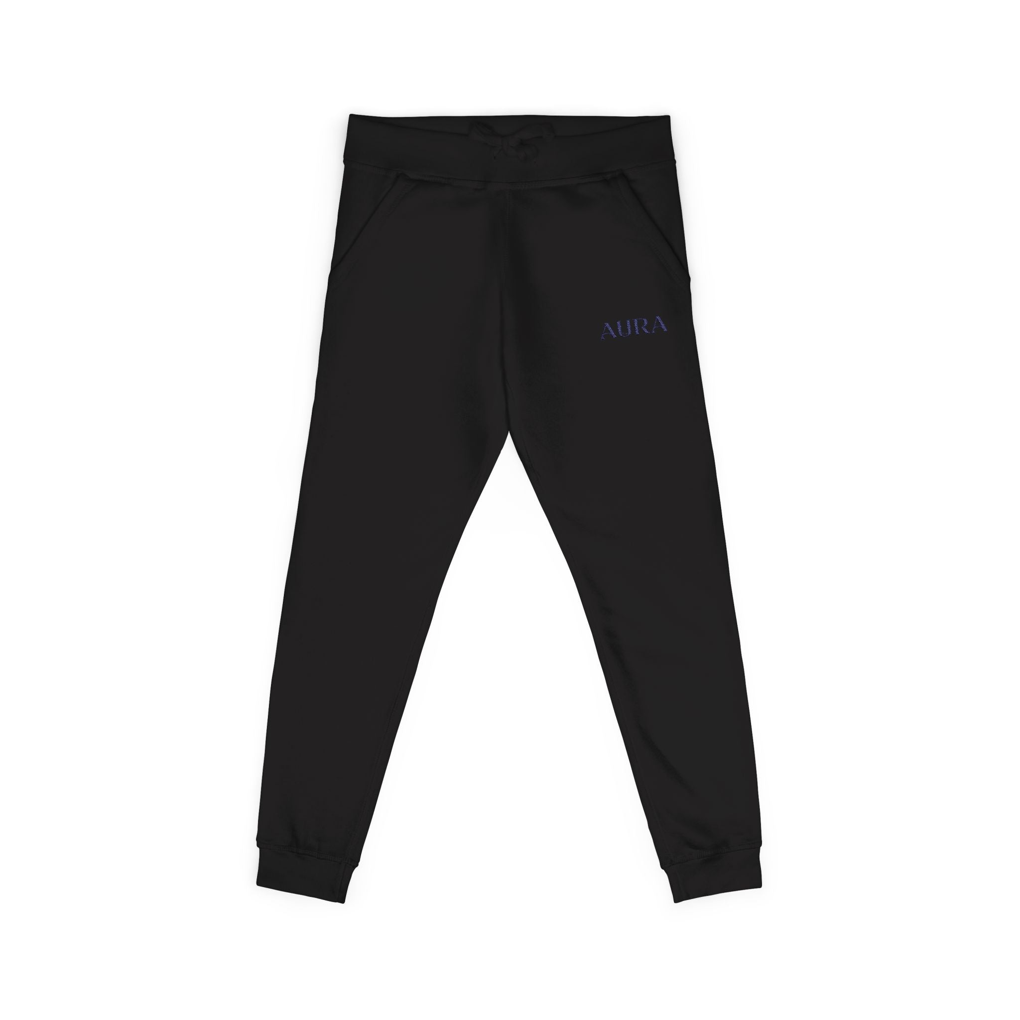 Embroidered Fleece Joggers — AURA by 11:11 Energy