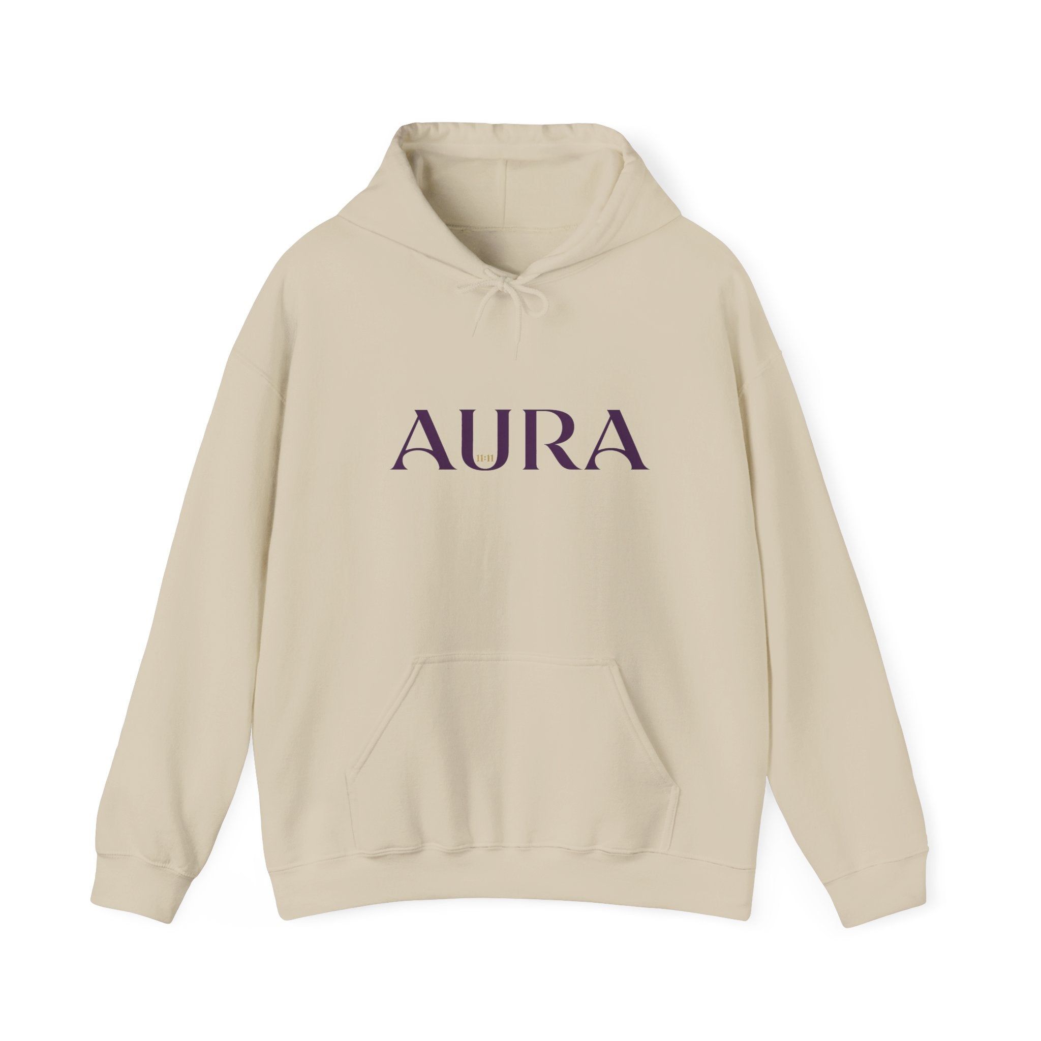 Minimalist Graphic Hoodie — AURA by 11:11 Energy